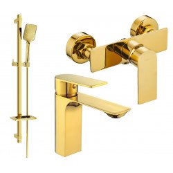 Mexen Alexa DQ62  set de  dus ,  auriu  - 71204DQ62-50