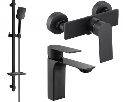 Mexen Alexa DQ62  set de  dus ,  negru  - 71204DQ62-70