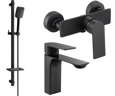 Mexen Alexa DQ62  set de  dus ,  negru  - 71204DQ62-70