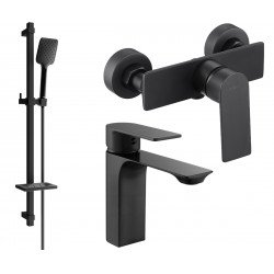 Mexen Alexa DQ62  set de  dus ,  negru  - 71204DQ62-70 Baterie set complet 467680 Mexen