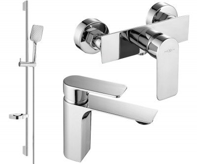 Mexen Alexa DS62  set de  dus , chrom - 71204DS62-00