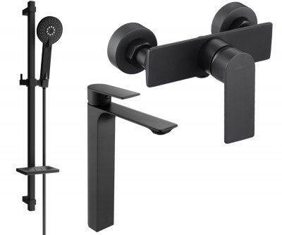 Mexen Alexa DQ40  set de  dus ,  negru  - 71214DQ40-70