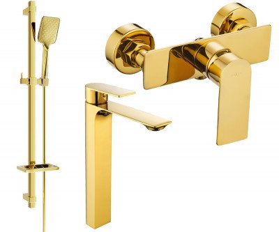 Mexen Alexa DQ62  set de  dus ,  auriu  - 71214DQ62-50