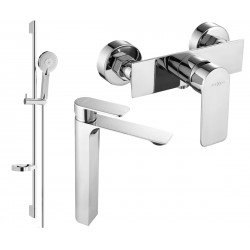 Mexen Alexa DS40  set de  dus , chrom - 71214DS40-00 Baterie set complet 467680 Mexen