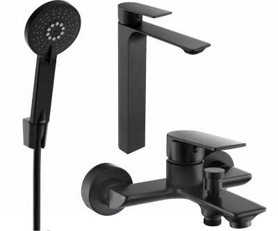 Mexen Alexa R40  set de cada ,  negru  - 71213R40-70