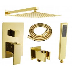 Mexen Uno DR02 set de  dus incastrat  ,  auriu - 71435DR02-50