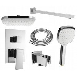 Mexen Uno DR33 set de  dus incastrat  , chrom - 71435DR33-00 Baterie de dus 467680 Mexen