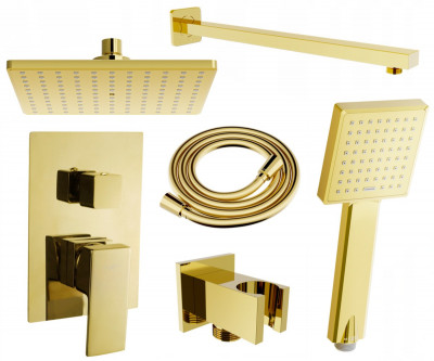 Mexen Uno DR45 set de  dus incastrat  ,  auriu - 71435DR45-50