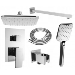 Mexen Uno DR62 set de  dus incastrat  , chrom - 71435DR62-00 Baterie de dus 467680 Mexen