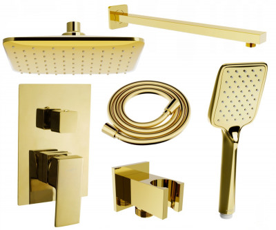 Mexen Uno DR62 set de  dus incastrat  ,  auriu - 71435DR62-50