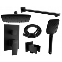 Mexen Uno DR62 set de  dus incastrat  ,  negru - 71435DR62-70 Baterie de dus 467680 Mexen