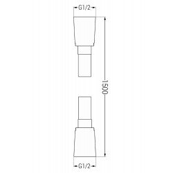 Mexen Cube DR02 set de  dus incastrat   cu  dus  de ploaie 25 cm,  negru - 77502DR0225-70