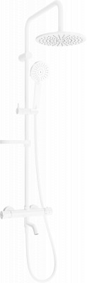 Mexen KX40  un set de Cada- dus  cu cap de  dus  cu efect de ploaie si  robinet termostatic ,  alb - 779004091-20