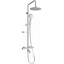 Mexen KX40  un set de Cada- dus  cu cap de  dus  cu efect de ploaie si  robinet termostatic , grafit - 779004091-66 Baterie de dus 467680 Mexen