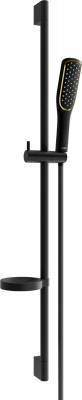 Mexen DS49  set bara de  dus  ,  negru  - 785494583-75