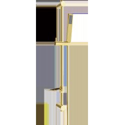 Mexen DF00  set bara de  dus  ,auriu - 785004582-50 Baterie de dus 467680 Mexen