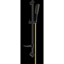 Mexen DF49  set bara de  dus  ,  negru /auriu - 785494582-57 Baterie de dus 467680 Mexen