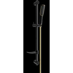 Mexen DF49  set bara de  dus  ,  negru /auriu - 785494582-57 Baterie de dus 467680 Mexen