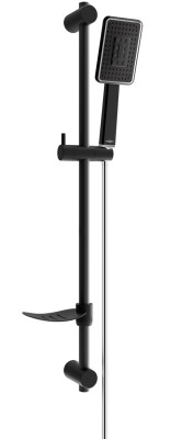 Mexen DF54  set bara de  dus  ,  negru /chrom - 785544582-17