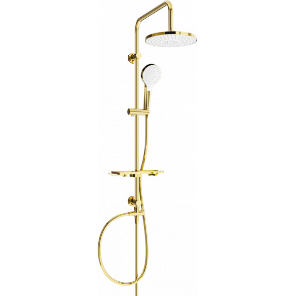 Mexen T05 Coloana  dus , auriu/alb - 798050593-50