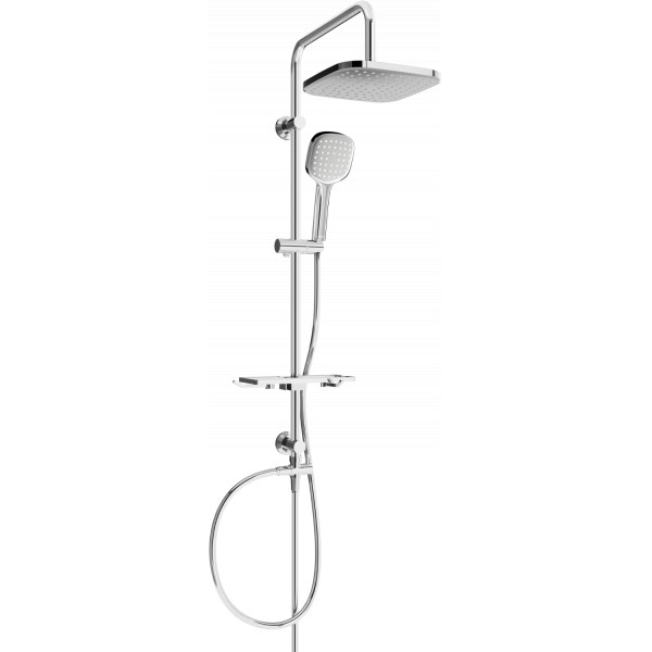 Mexen T33 Coloana  dus , chrom - 798333393-00