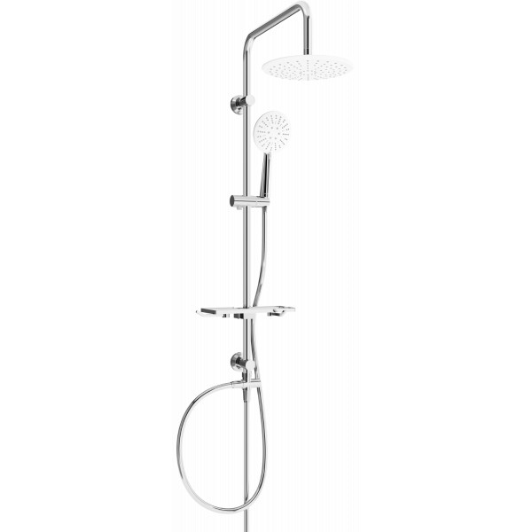 Mexen T67 Coloana  dus ,  chrom/alb - 798676793-00