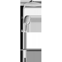 Mexen Q22 Coloana  dus , chrom - 798222295-00 Baterie de dus 467680 Mexen