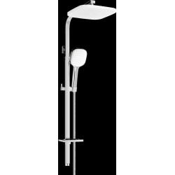 Mexen Q33 Coloana  dus , chrom/bia?y - 798333395-02 Baterie de dus 467680 Mexen