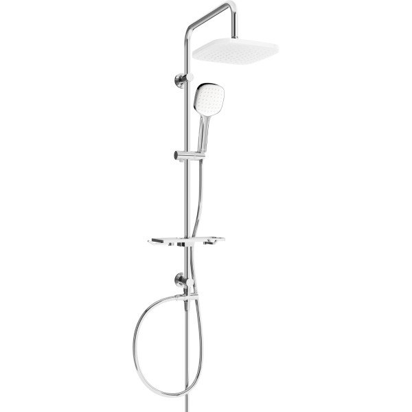 Mexen T33 Coloana  dus ,  chrom/alb - 798333393-02