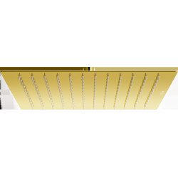 Mexen Slim  Palarie de  dus   30 x 30 cm, auriu  - 79130-50 Baterie de dus 467680 Mexen