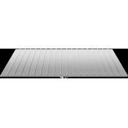 Mexen Slim  Palarie de  dus   40 x 40 cm, chrom - 79140-00