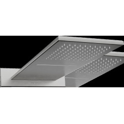 Mexen Waterfall  Palarie de  dus   slim 50 x 22 cm, grafit - 79190-66 Baterie de dus 467680 Mexen