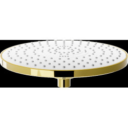 Mexen D-05  Palarie de  dus   22 cm, auriu / alb - 79705-50