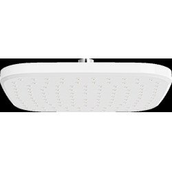 Mexen D-33  Palarie de  dus   23x23 cm, alb/chrom  - 79733-02 Baterie de dus 467680 Mexen