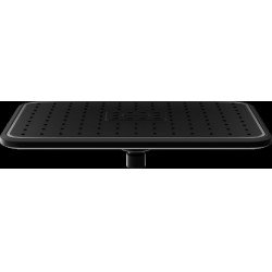 Mexen D-54  Palarie de  dus   29x19 cm, negru /chrom - 79754-71