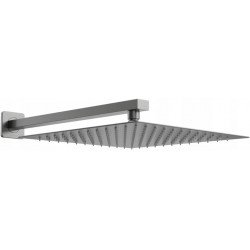 Mexen Slim  Palarie de  dus   30 x 30 cm cu brat , grafit - 79130112-66 Baterie de dus 467680 Mexen