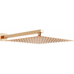 Mexen Slim  Palarie de  dus   25 x 25 cm cu brat ,  rose auriu  - 79125112-60 Baterie de dus 467680 Mexen