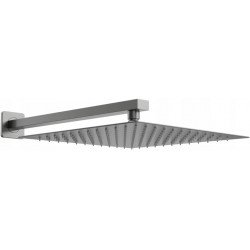 Mexen Slim  Palarie de  dus   25 x 25 cm cu brat , grafit - 79125112-66 Baterie de dus 467680 Mexen