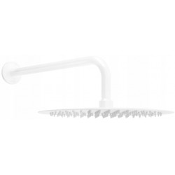 Mexen Slim  Palarie de  dus   30 cm cu brat ,  alb - 79230211-20 Baterie de dus 467680 Mexen