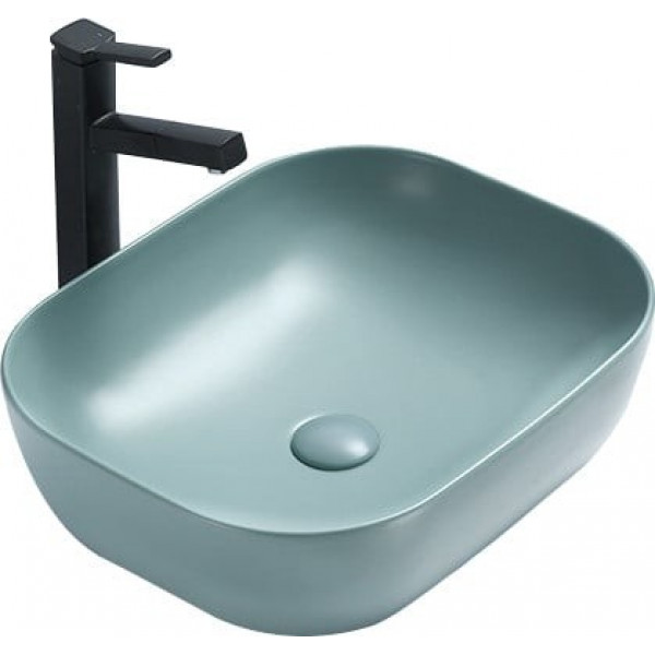 Mexen Rosa  Lavoar pe blat  50 x 40 cm  verde   mat - 21095048