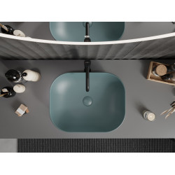 Mexen Rosa  Lavoar pe blat  50 x 40 cm  verde   mat - 21095048