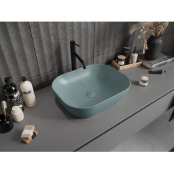 Mexen Rosa  Lavoar pe blat  50 x 40 cm  verde   mat - 21095048