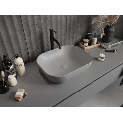 Mexen Rosa  Lavoar pe blat  50 x 40 cm  gri   mat - 21095061