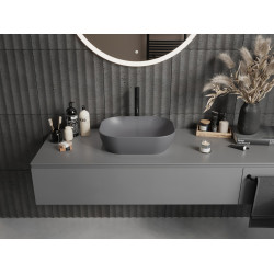 Mexen Rosa  Lavoar pe blat  50 x 40 cm,  gri  mat - 21095071