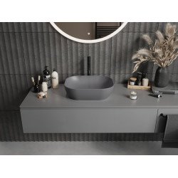 Mexen Rosa  Lavoar pe blat  50 x 40 cm,  gri  mat - 21095071