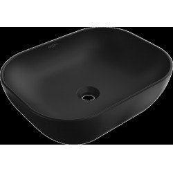 Mexen Rosa  Lavoar pe blat  50 x 40 cm,  negru mat - 21095085