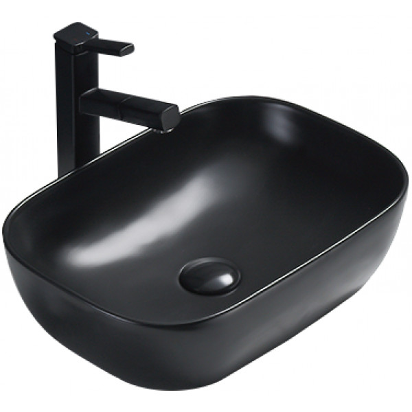 Mexen Rita  Lavoar pe blat  45 x 32 cm,  negru mat - 21084585