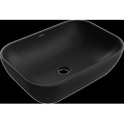 Mexen Rita  Lavoar pe blat  45 x 32 cm,  negru mat - 21084585 Lavoar pe blat fara gaura beterie 467680 Mexen