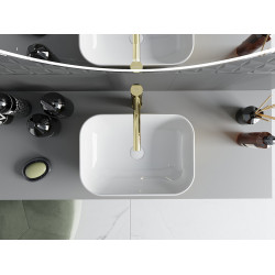 Mexen Rita  Lavoar pe blat  45 x 32 cm, alb/auriu  - 21084554