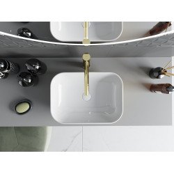 Mexen Rita  Lavoar pe blat  45 x 32 cm, alb/auriu  - 21084554